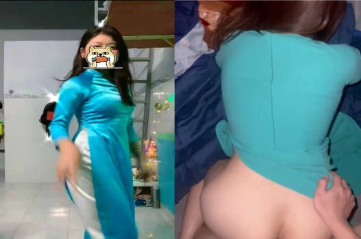 Sex nữ sinh áo dài bướm đẹp